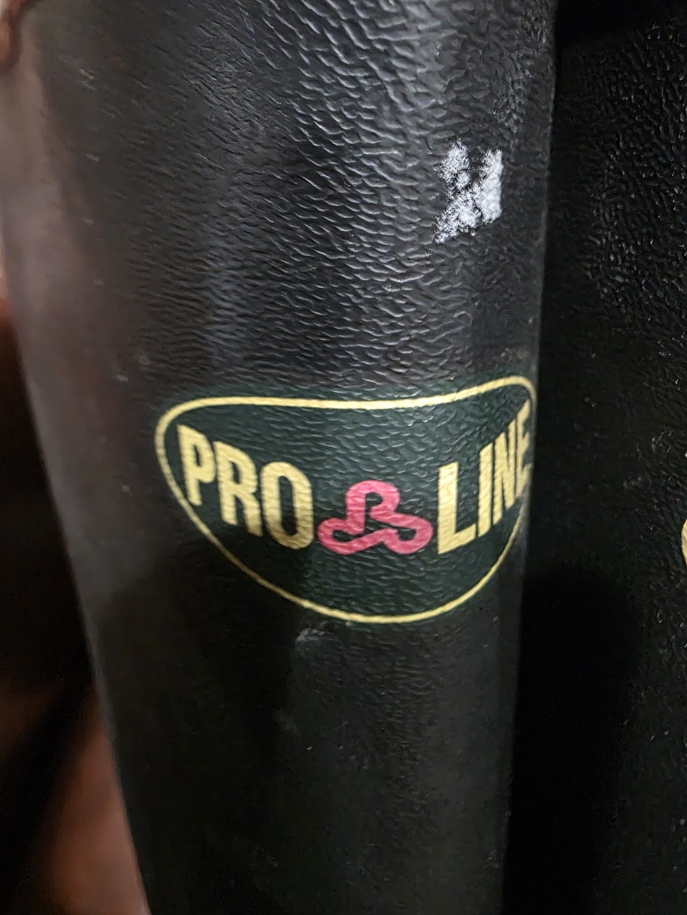 LINE Men’s Black and Brown Waterproof Rubber Rain Boots - Picture 8 of 8